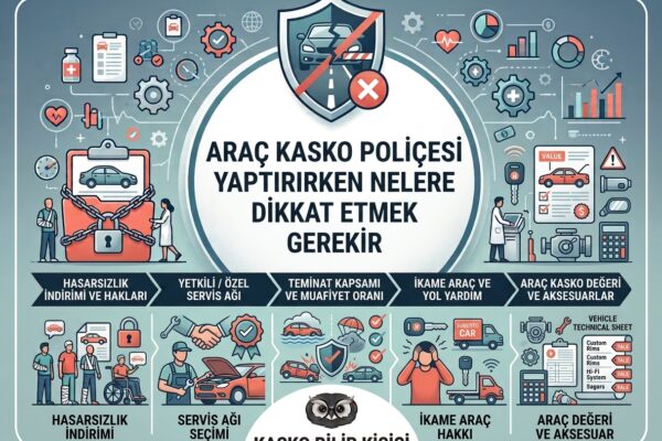 ARAÇ KASKO POLİÇESİ YAPTIRIRKEN NELERE DİKKAT ETMEK GEREKİR?