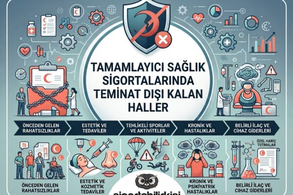 TAMAMLAYICI SAĞLIK SİGORTALARINDA TEMİNAT DIŞI KALAN HALLER